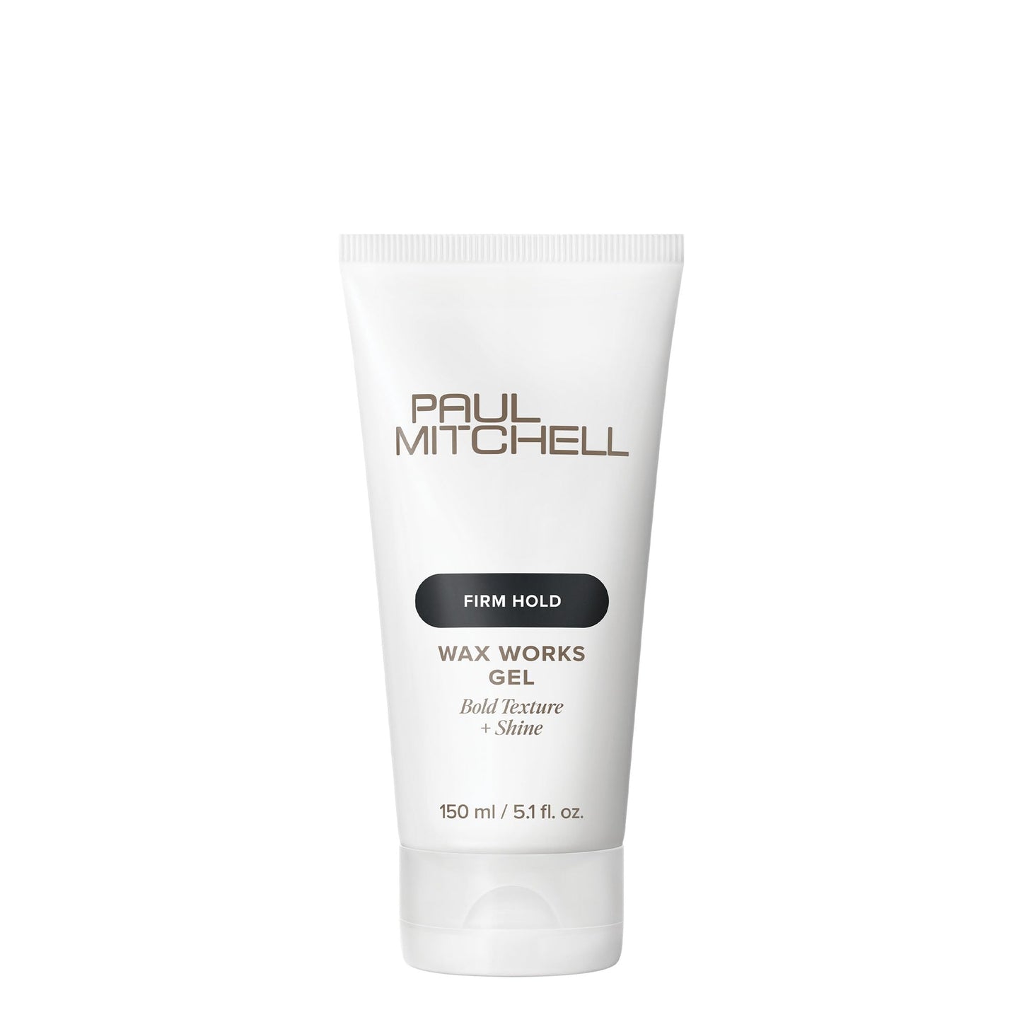 Paul Mitchell Wax Works Hair Gel, Flexible Hold, Bold Texture + Shine, For All Hair Types, 5.1 fl. oz