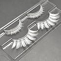 Luwigs White False Eyelashes Cosplay Halloween White Lashes Extension Tools Reusable Natural Looking Anime Makeup Masquerade Party