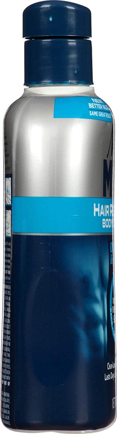 Nair Men's Hair Removal Cream, Body Hair Remover for Men, 13 Oz Bottle