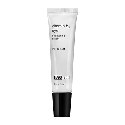 PCA SKIN Vitamin B3 Eye Brightening Cream, Eye Brightener For Bright Eyes, Dark Circles, Wrinkles, and Uneven Skin Tones, Anti Aging Eye Cream