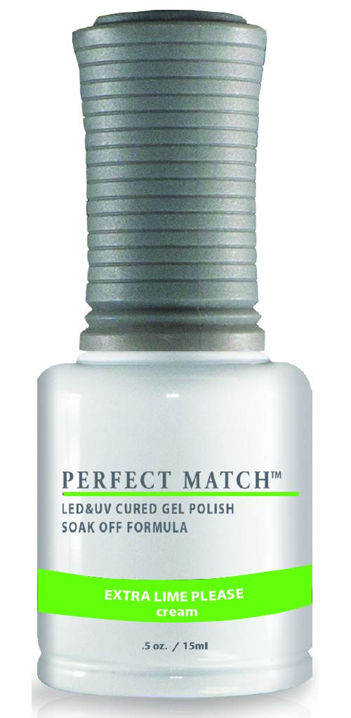 LeChat Perfect Match Gel Polish, Extra Lime Please, 0.5 Fluid Ounce Beauty & Personal Care LECHAT