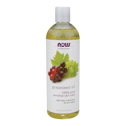 Now Foods Grapeseed Oil - 16 oz. (Edible) 3 Pack