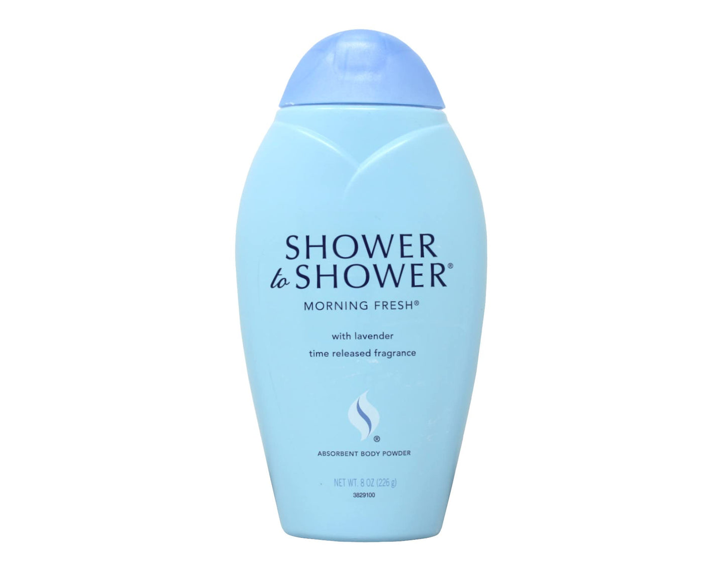 Shower to Shower Morning Fresh Body Powder with Lavender for Men & Women, Talc Free, Sweat Absorbing, Prevents Chafing & Odor, Deodorizing - 8 Ounce