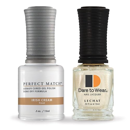 LeChat Perfect Match Gel Polish, Irish Cream, 0.5 Fl Oz (PMS20) Beauty & Personal Care LECHAT