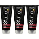 L'Oreal Paris Studio Line Mega Hair Gel, 6.8 Ounce (Pack of 3)