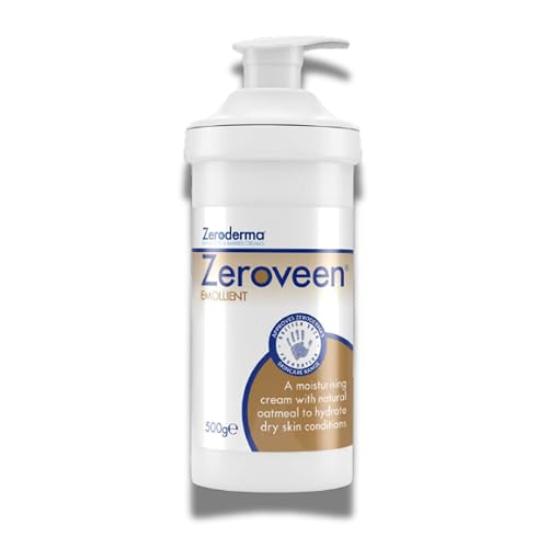 Zeroderma Zeroveen Emollient 500g - 2In1 Moisturising Cram And Wash With Natural Oatmeal