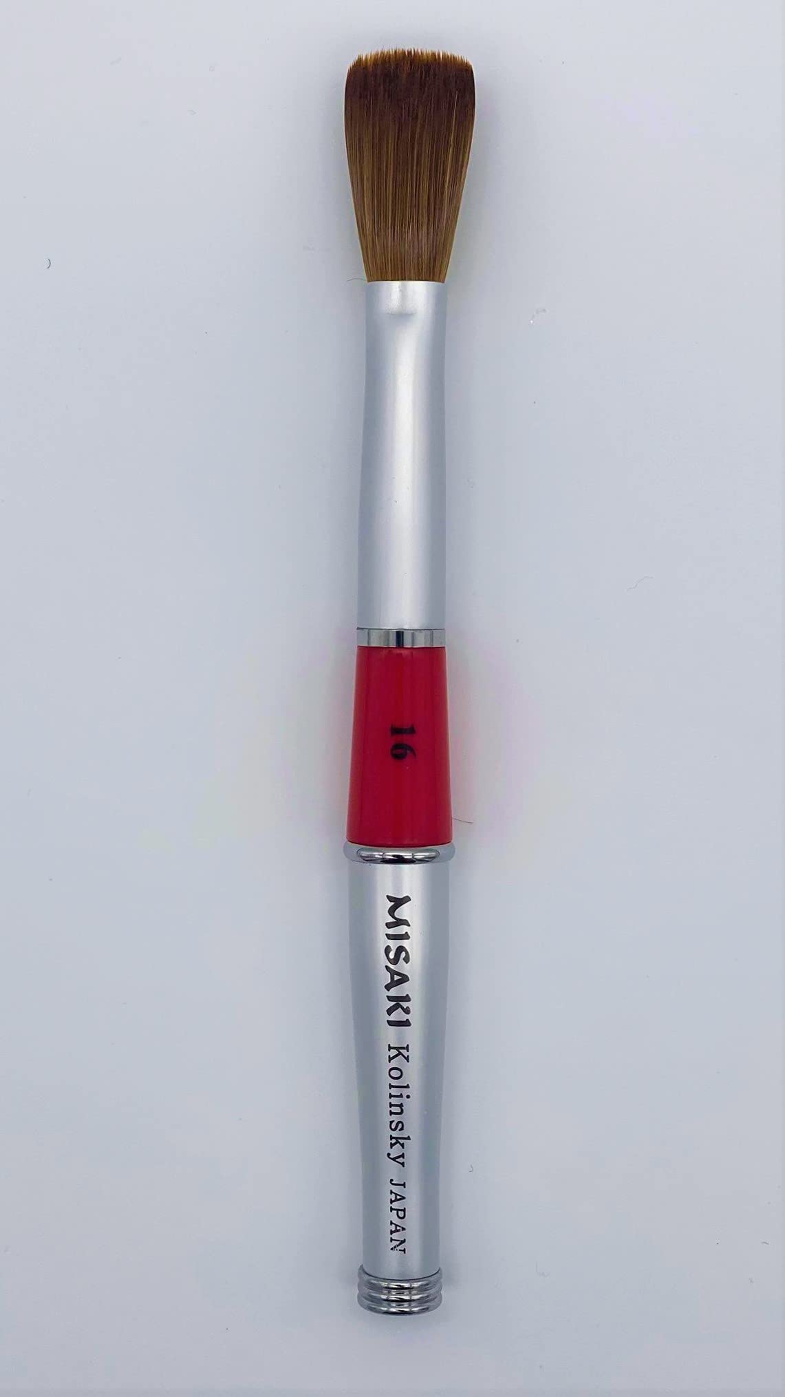 Misaki CRIMPED 100% Kolinsky Arcylic Nail Brush (Crimped 16) Beauty & Personal Care MISAKI