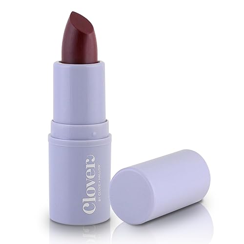 Clover Comfy Matte Lipstick | Non Drying Lipstick, Moisturizing And Lightweight, High Pigmented Lipstick | Cruelty-Free & Vegan Lip Makeup | Shade -