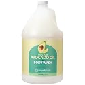 Ginger Lily Farms Botanicals 100% Pure Avocado Oil Body Wash for All Skin Types, 100% Vegan & Cruelty-Free, 1 Gallon (128 Fl Oz) Refill