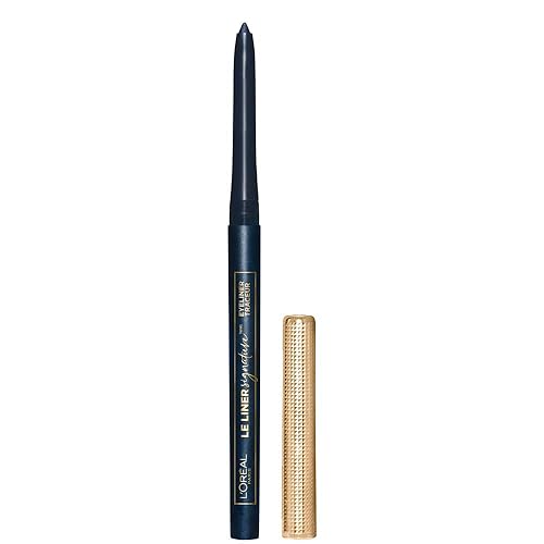 L’Oréal Paris Makeup Le Liner Signature Mechanical Eyeliner, Easy-Glide, Smudge Resistant, Bold Color, Long Lasting, Waterproof Eyeliner, Blue Jersey