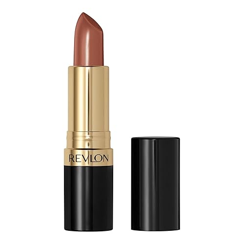 Revlon Super Lustrous Lipstick, Creamy Formula For Soft, Fuller-Looking Lips, Moisturized Feel, 803 Whiskey Business, 0.15 oz