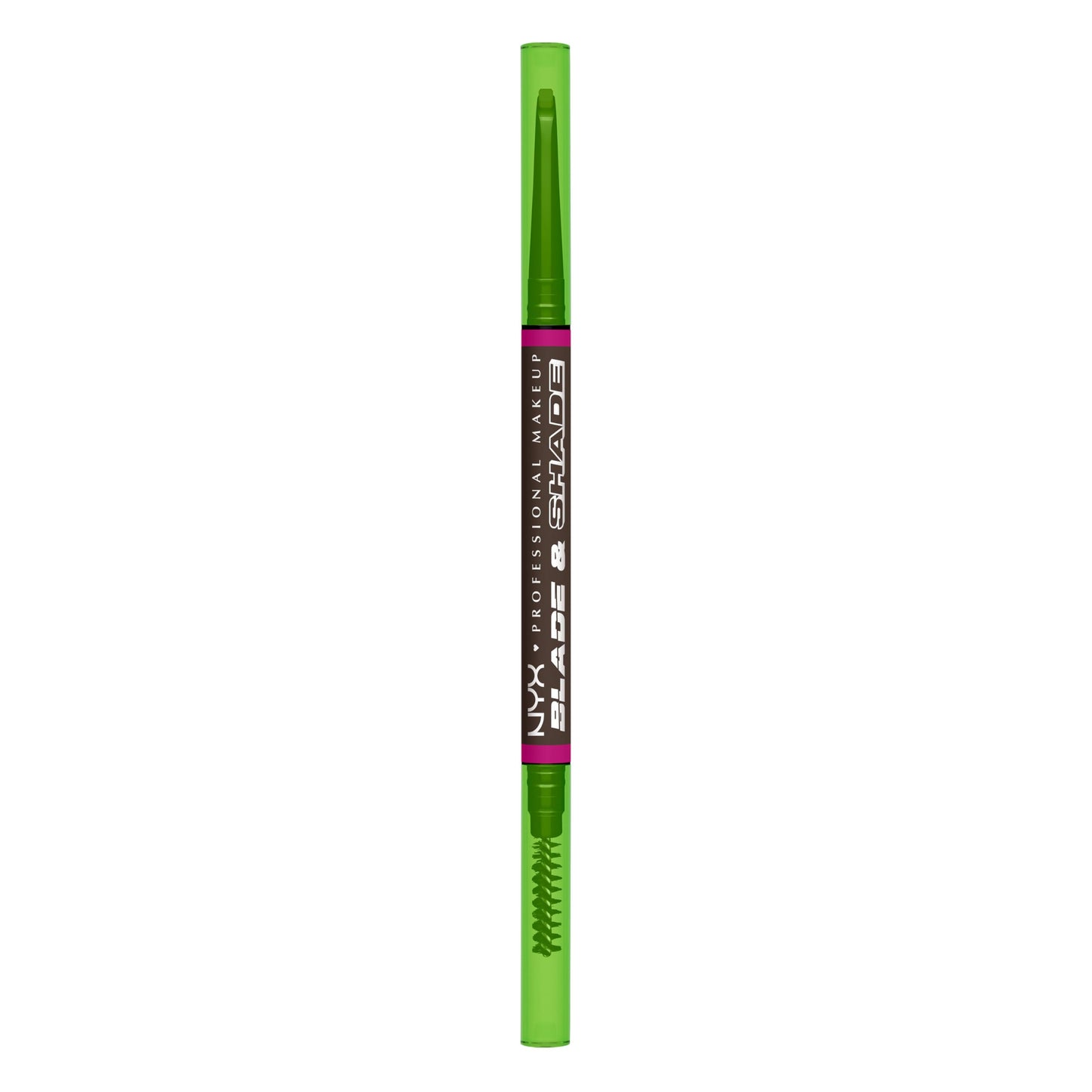 NYX PROFESSIONAL MAKEUP Blade & Shade Brow Pencil, Nano Mechanical Eyebrow Pencil, Up to 16HR Make Up Wear - Ash Brown