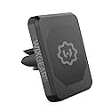 WixGear Universal Air Vent Magnetic Phone Car Mount Holder for Cell Phones with Fast Swift-Snap Technology, Magnetic Cell Phone Mount [New Stronger…