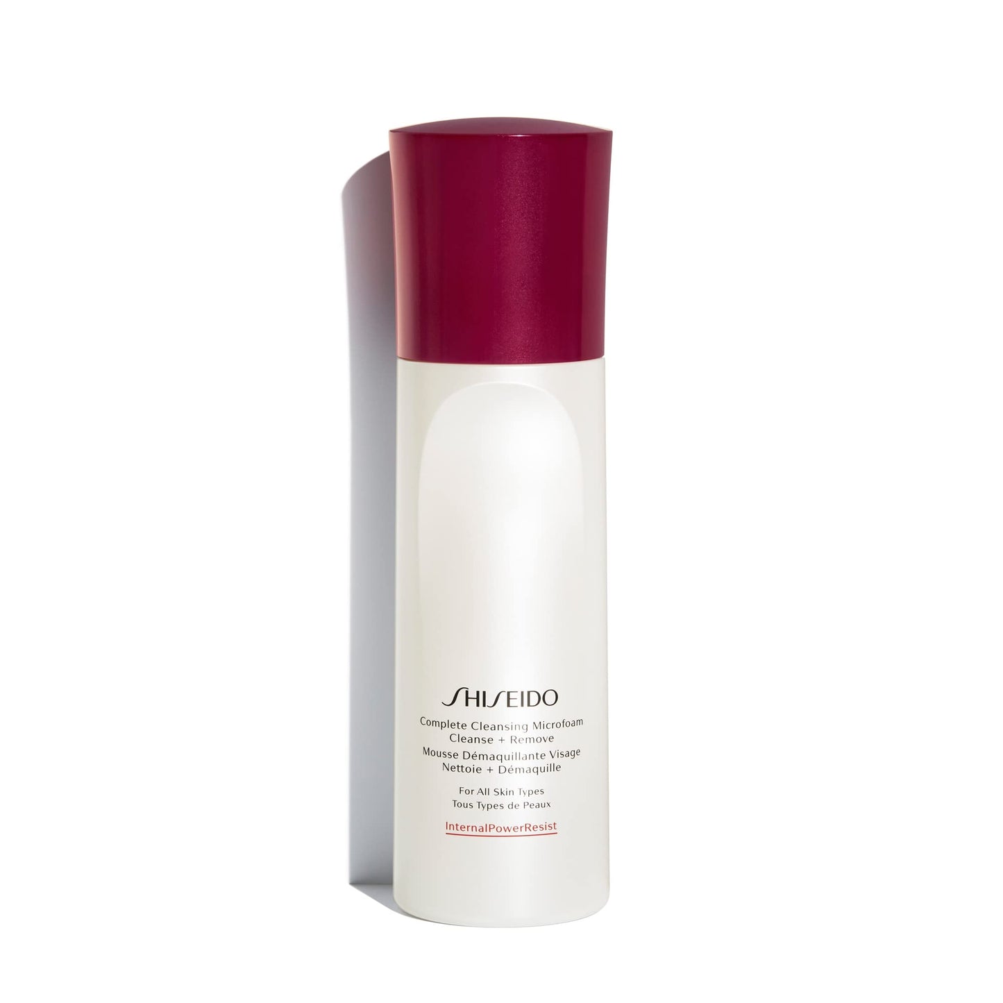 Shiseido Complete Cleansing Microfoam - 180 mL - Light, Instant Foaming Cleanser for Smooth, Hydrated Skin - Softens & Removes Impurities - All Skin