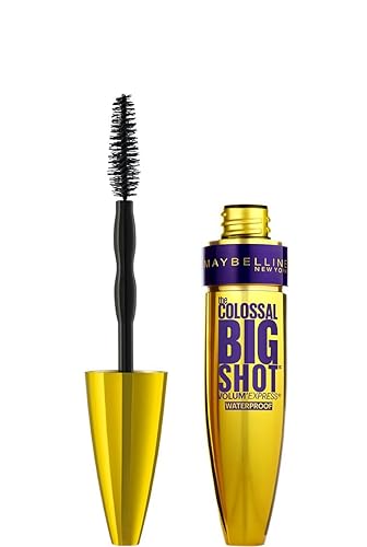 Maybelline New York Volum' Express The Colossal Big Shot Waterproof Mascara, Brownish Black, 0.32 fl. oz.