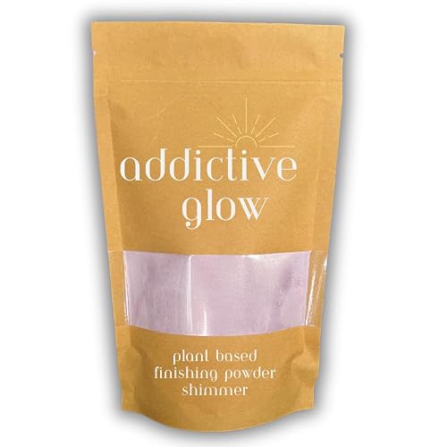 Addictive Glow Post Spray Tan Setting Powder - Translucent Plant Based Finishing Powder - Eliminates Sticky Feeling After Sunless Tanning - Matte or