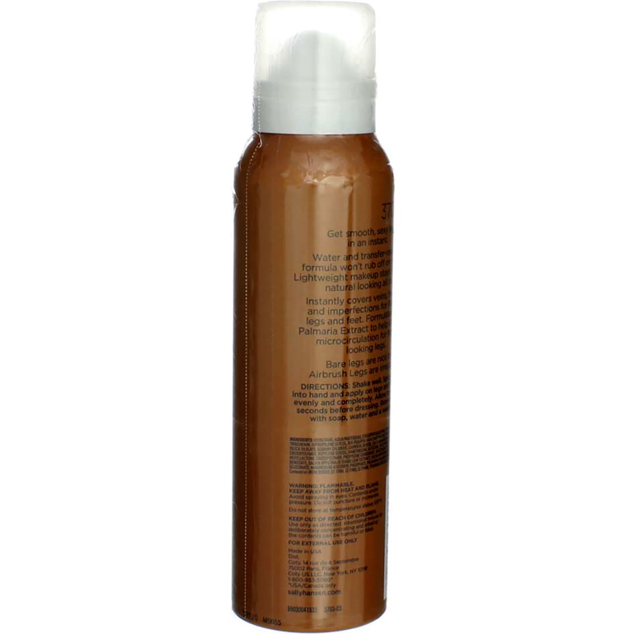 Sally Hansen Airbrush Legs Leg Makeup, Tan Glow 4.40 oz