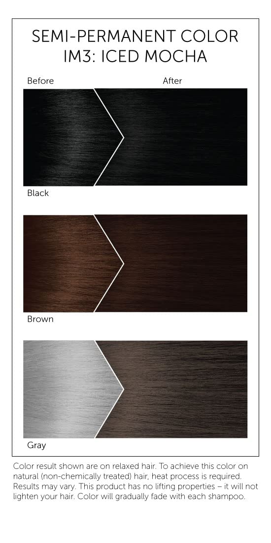 IM3 Iced Mocha Bigen Semi Permanent Hair Color (3 Pack)