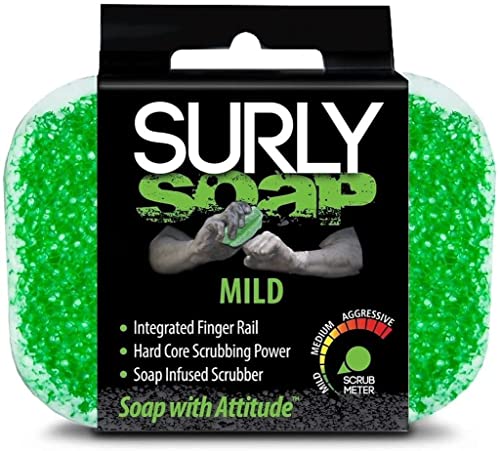 SURLY Soap SS003 Bar Soap With Attitude, Mild, Single Bar