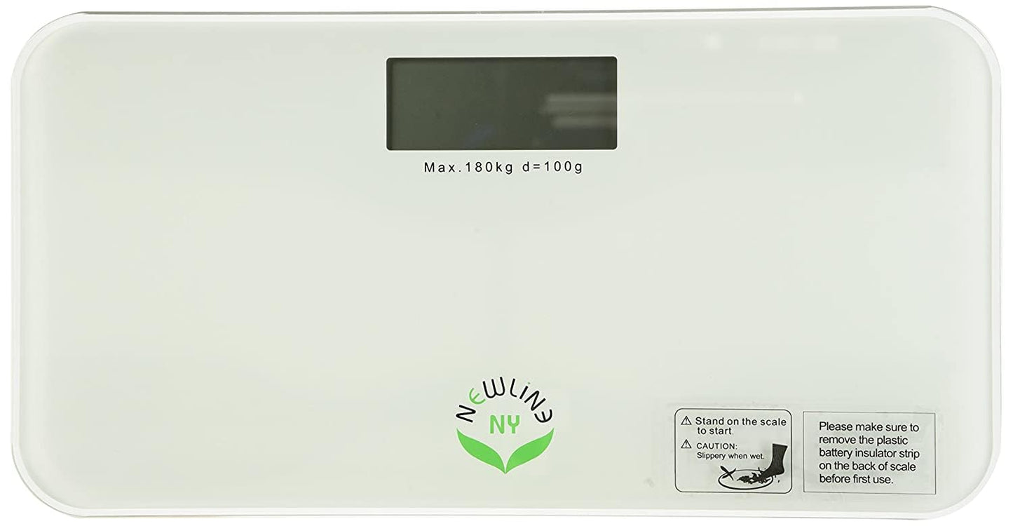 NewlineNY 700 Series Mini Travel Digital Bathroom Scales (no Sleeve) (White)