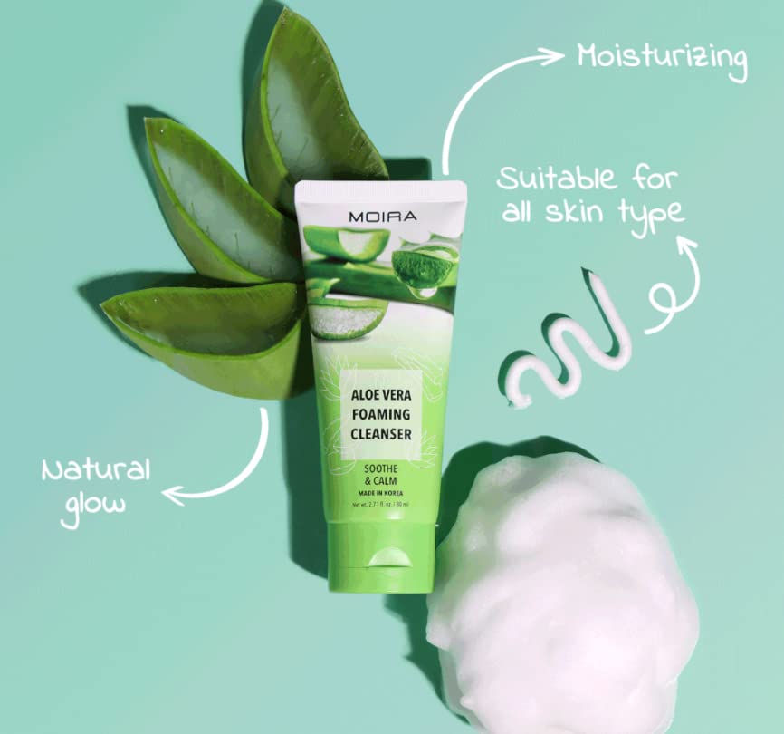 Moira Aloe Vera Foaming Cleanser