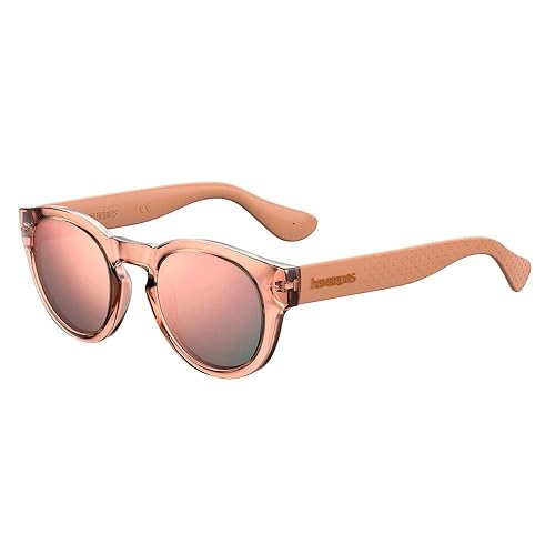 Havaianas Trancoso Round Sunglasses, SALMON, 49 mm