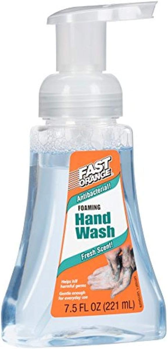 Fast Orange 95105 Antibacterial Foaming Hand Wash, 7.5 oz.