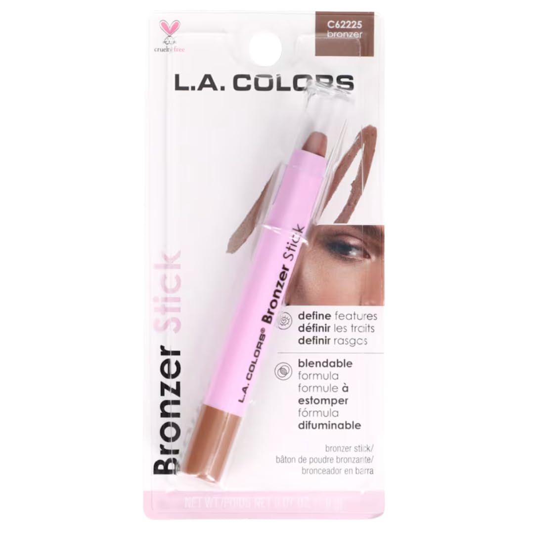 L.A Colors Bronzer Stick, C62225, 0.07 oz