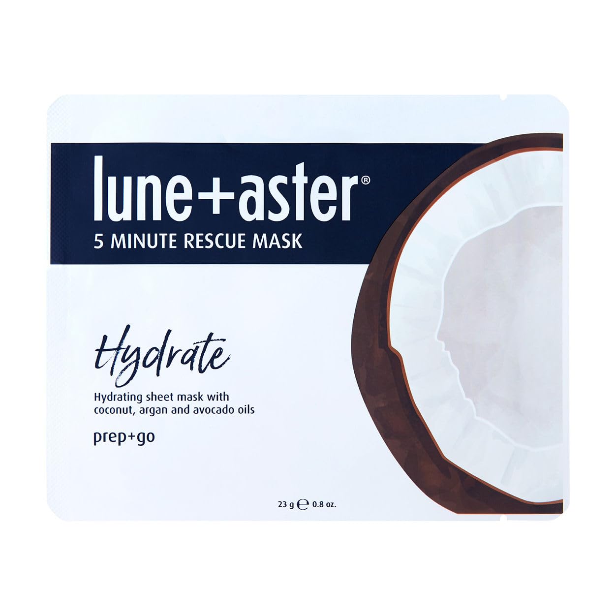 Lune+Aster 5 Minute Rescue Mask Assortment Trio | 3 Sheet Mask Set - Hydrate, Firm, And Nourish