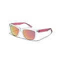 GUESS GG1127 Matte Crystal/Pink Mirror Lens One Size