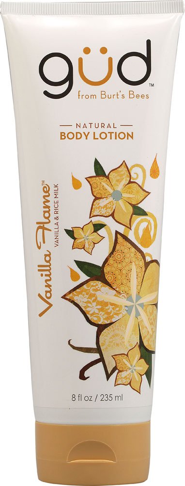 Gud Natural Vanilla Flame Body Lotion, 8 fz (Pack of 3)