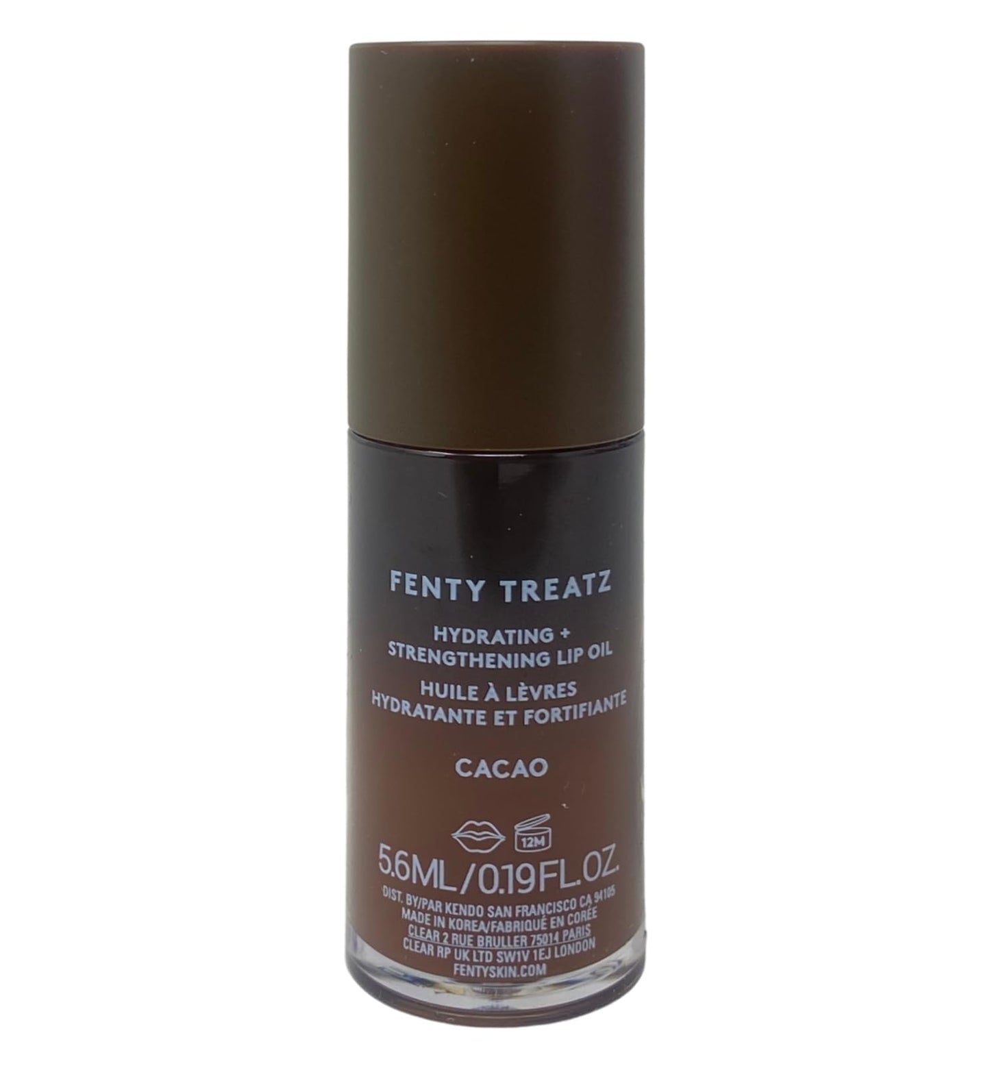 FENTY BEAUTY Skin Fenty Treatz Hydrating + Strengthening Lip Oil - Cacao - 0.19 fl / 5.6 mL
