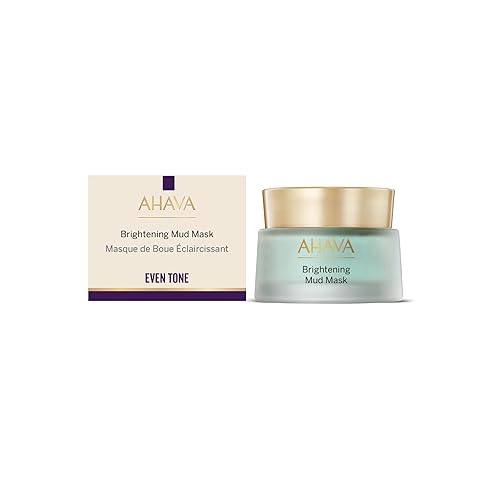 AHAVA Mineral Mud Brightening & Hydrating Facial Treatment Mask - Deeply Hydrating Mud Mask for Instant Radiance, Evens out Skin's Tone, Enhances
