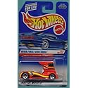 Mattel Hot Wheels 1999 First Editions 1:64 Scale Red Monte Carlo Concept Car 6/26 Die Cast Car by Mattel