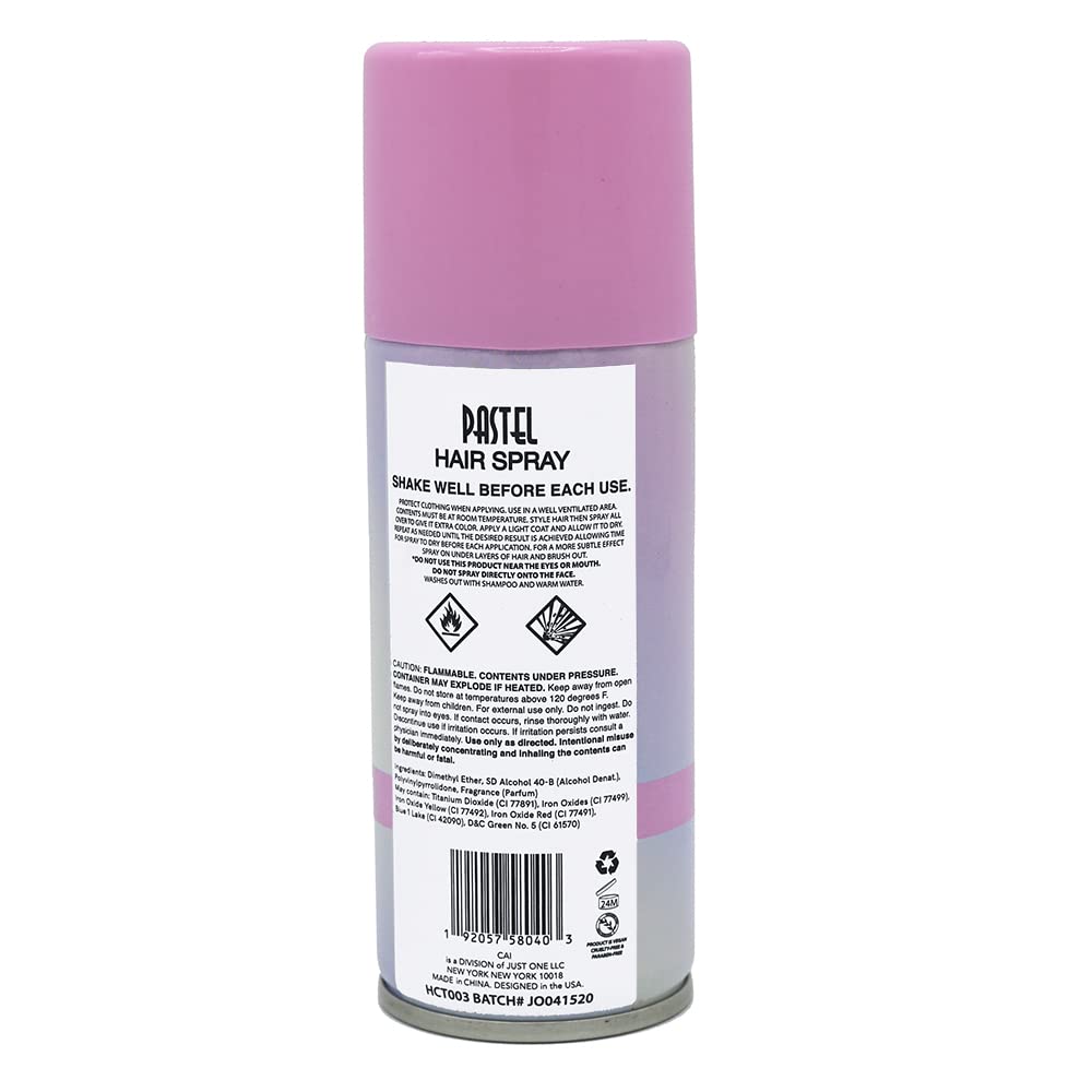 CAI Beauty NYC Hair and Body Glitter Spray (Pink Pastel)