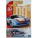 Hot Wheels 00s, Blue Corvette C6 8/10 50TH Anniversary
