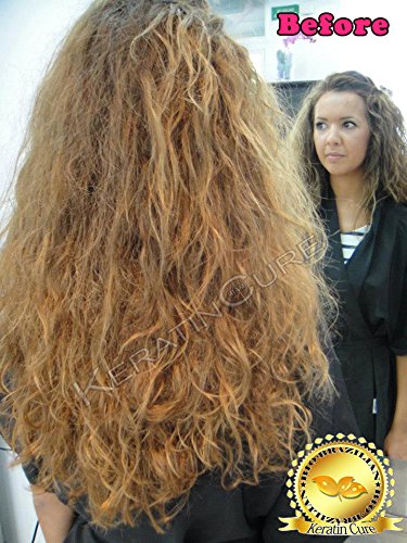 Keratin Cure Best Treatment Gold and Honey Bio Protein Silky Soft Safe Repair & Straight Complex Argan Oil Nourishing Straightening Damaged Dry Frizzy