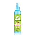 Just For Me Curl Peace 5-In-1 Wonder Spray - Detangles, Nourishes, Heat-Protects, Reduces Frizz, Adds Shine, Contains Flaxseed, Avocado Oil, Castor