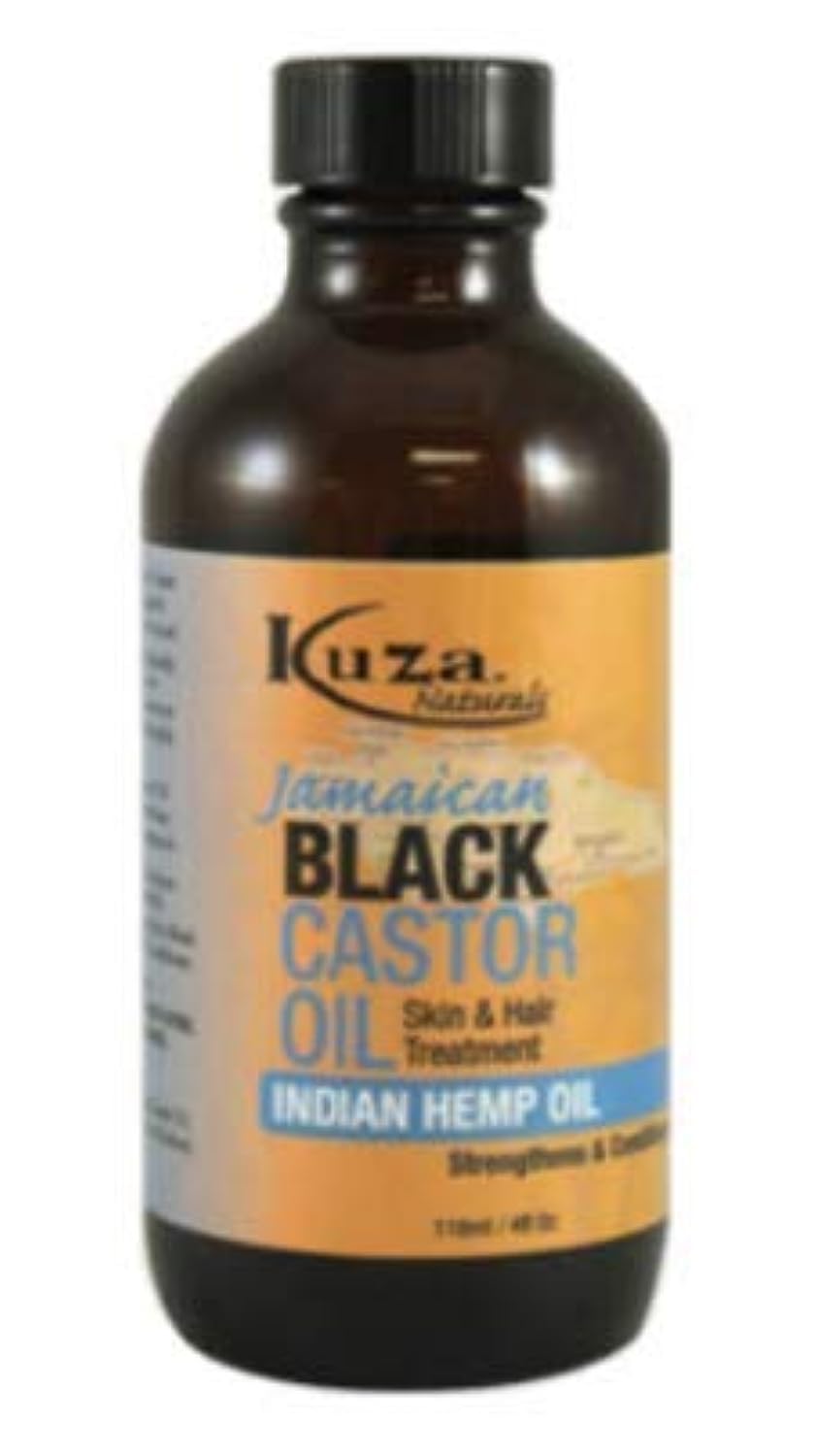 Kuza Jamaican Black Castor Oil Skin & Hair Treatment - Indian Hemp OIl, 4 fl oz
