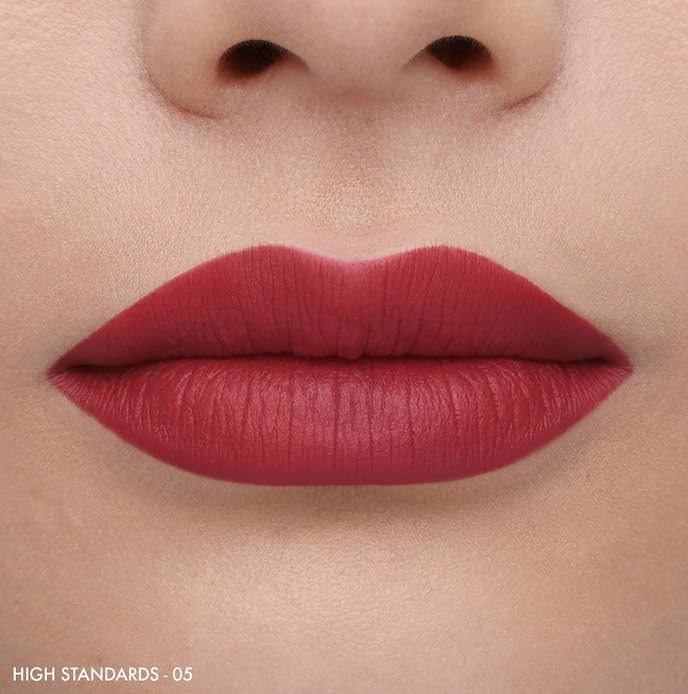 SEPHORA Collection Lipstick Matte Velvet Lipstick - 5 High Standards (red, pink) - 0.12 oz / 3.5 g