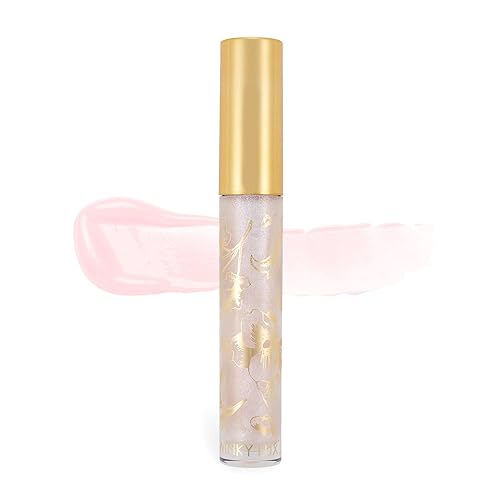 Winky Lux Birthday Cake Glossy Boss Lip Gloss - Non Sticky Lip Gloss, Clear Lip Oil & Lip Lacquer, Hydrating & Nourishing Lip Care, Soft Vanilla Scent