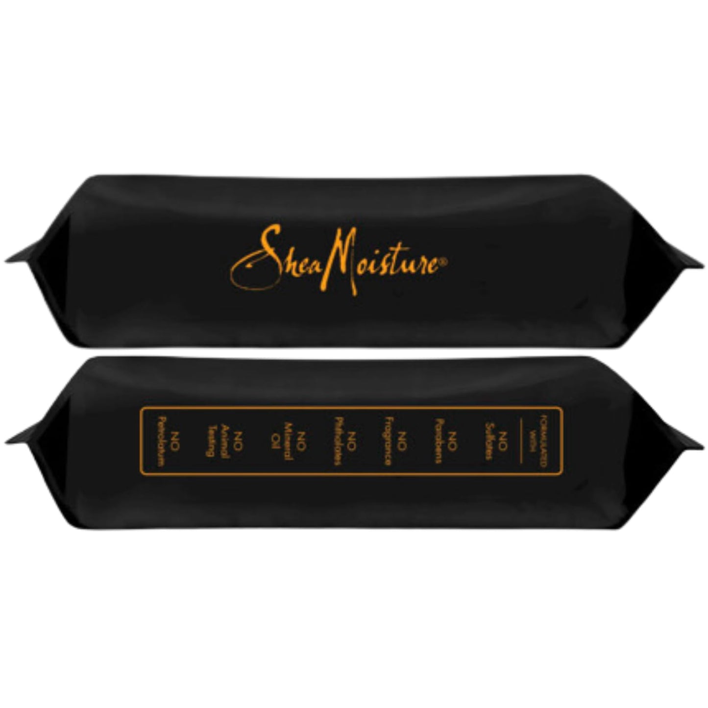 Shea Moisture Makeup Remover Face Wipes, African Black Soap, With Tea Tree Oil & Calendula, Removes Makeup & Dirt to Clarify Oily Blemish Prone Skin