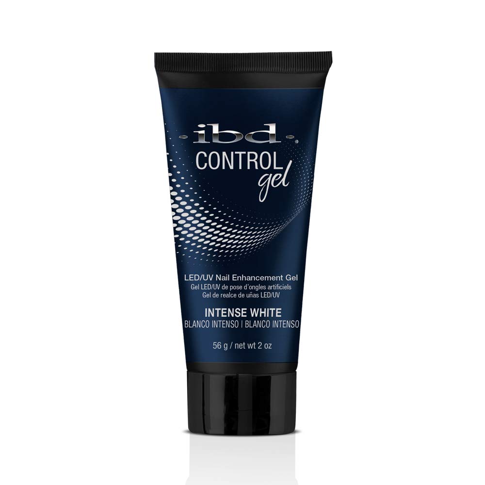 IBD Pro-Hybrid Nail Control Gel, Intense White LED/UV Nail Enhancement Gel, 2 oz Beauty & Personal Care IBD