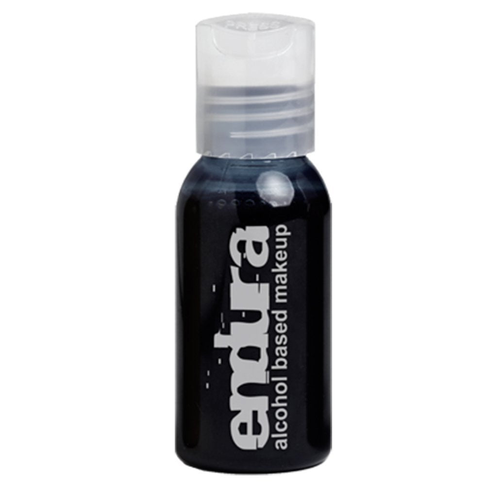 European Body Art Airbrush Ink - Black (1 oz) Bottle