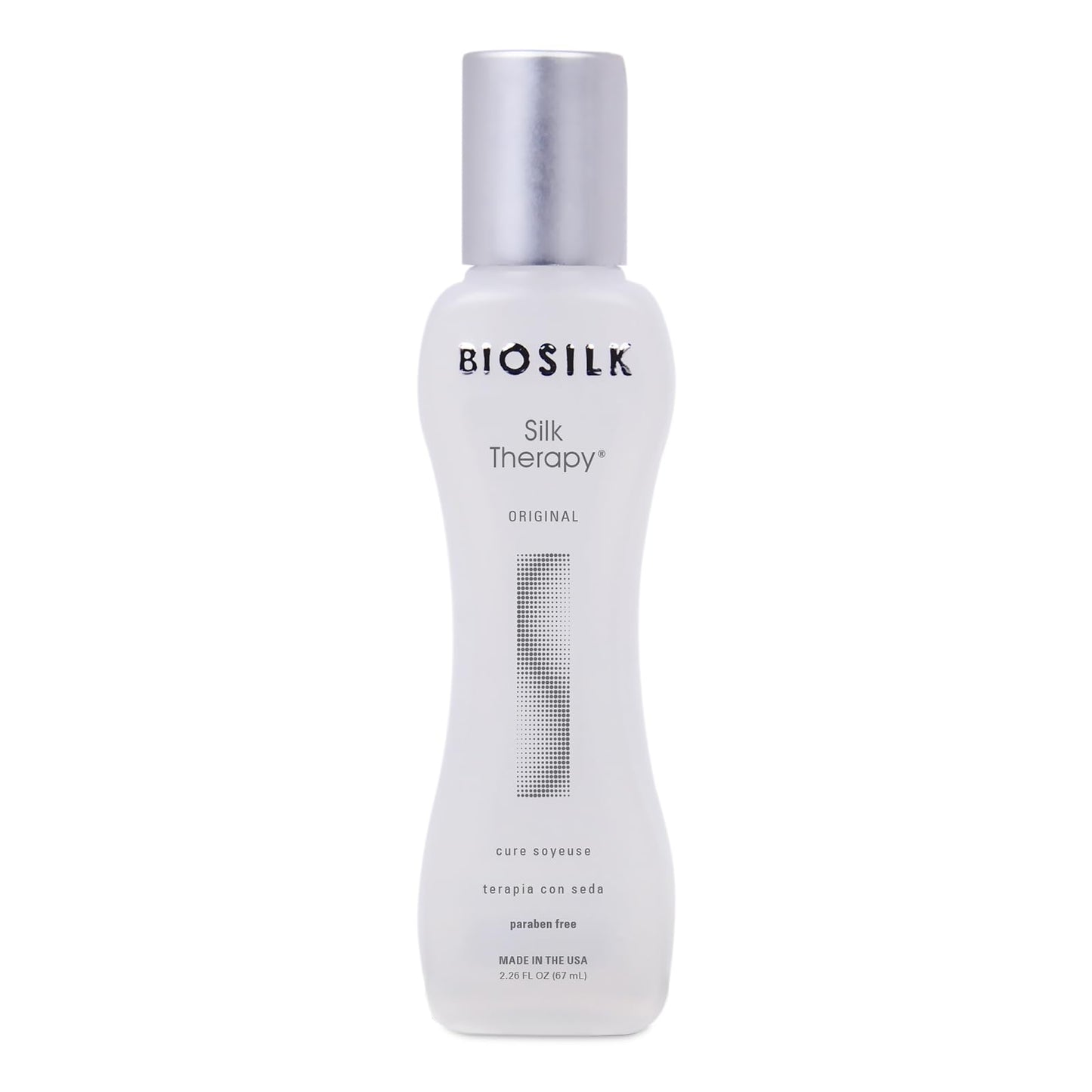 BioSilk Silk Therapy Original, Reconstructing Leave-In Hair Treatment, Adds Shine, Smooths & Prevents Split Ends, Sulfate-Free, Paraben-Free