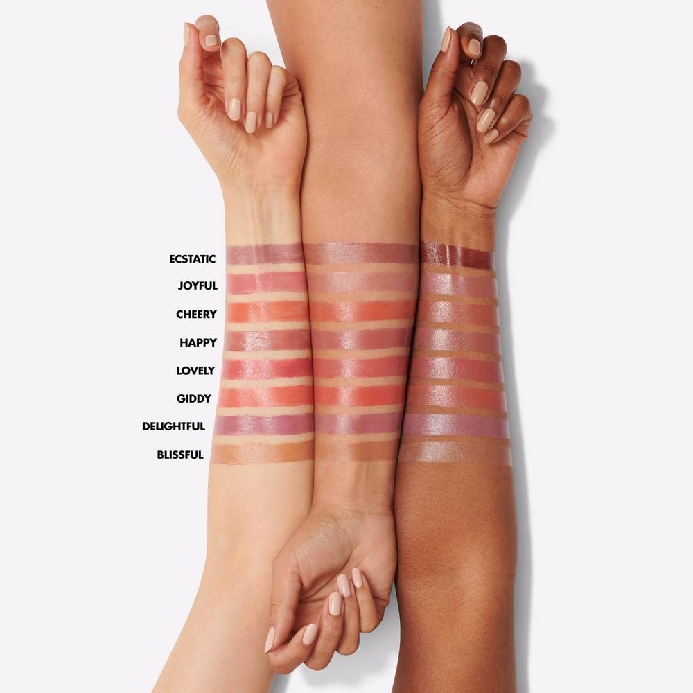 e.l.f. Hydrating Core Lip Shine, Conditioning & Nourishing Lip Balm, Sheer Color Tinted Lip Moisturizer, Cheery, 0.09 Oz Beauty & Personal Care e.l.f.