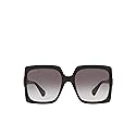 Gucci Square Sunglasses GG0876S 001 Black 60mm 876