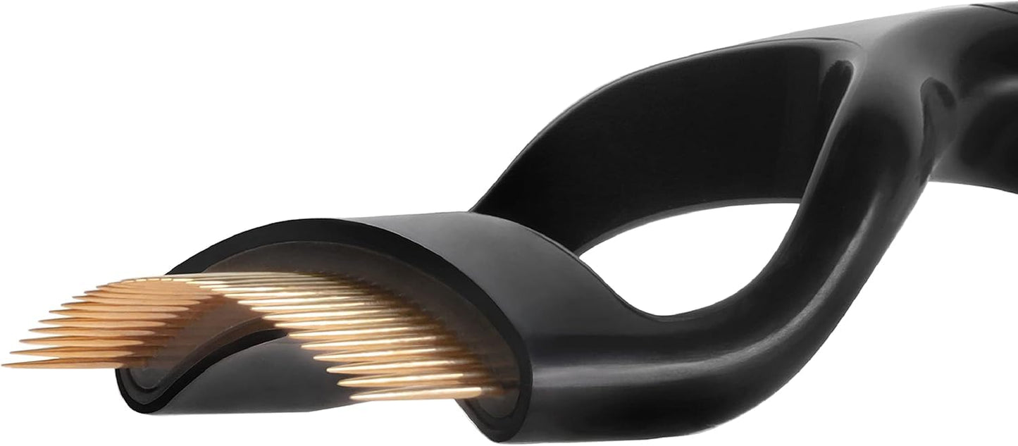 Tweezerman Curl 38 Lash Comb - Eyelash Comb Separator for Almond Shaped Eyes