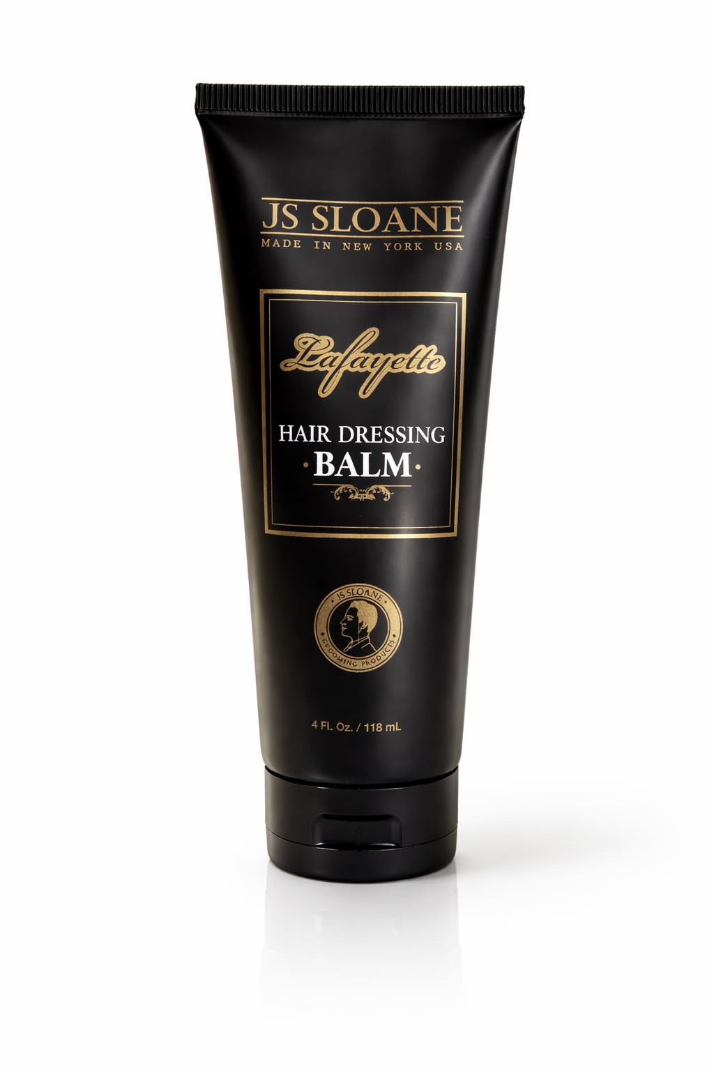 JS Sloane Hair Dressing Balm for Men - Lightweight Styling Cream for Shine & Texture - Restores Dry, Thick & Coarse Hair - Non-Greasy, Medium Hold