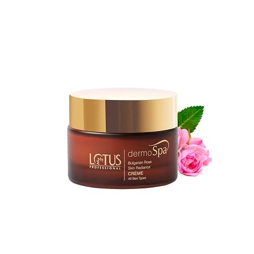 Lotus Professional Dermo Spa Bulgarian Rose Skin Radiance Creme with SPF20, 50g